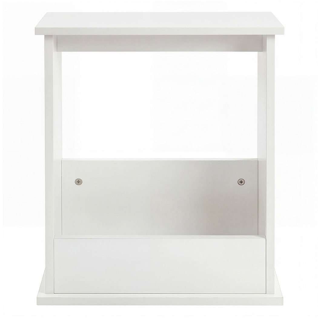 Narrow Side Table Magazine Rack Slim 18cm | Simpledeals