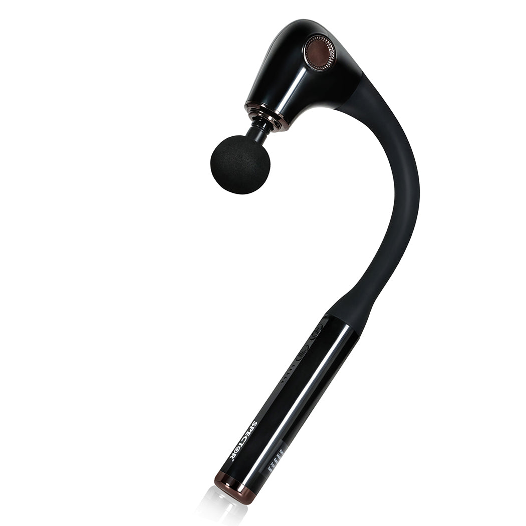 Massage Gun Extended Handle Black 35x19cm