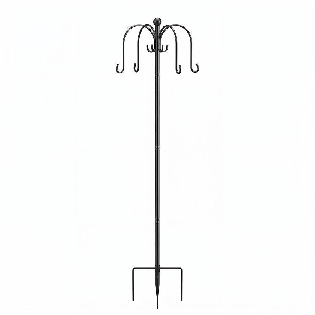 Bird Feeder Station 8 Hooks 224cm Outdoor | Simpledeals
