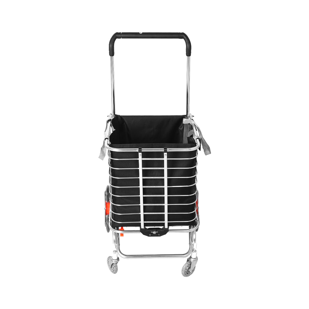 Black Wwheel - Foldable Shopping Cart Trolley
