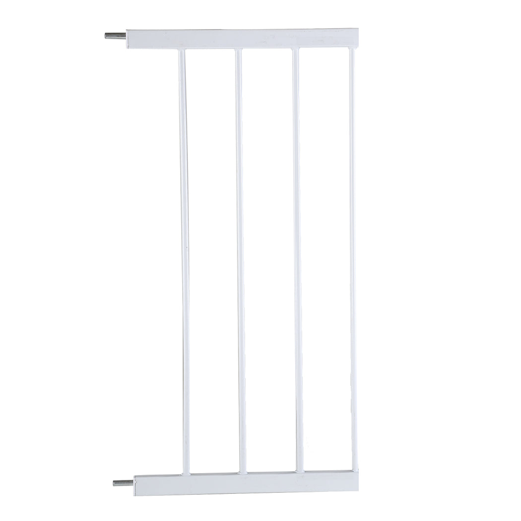 Baby Kids Pet Safety Security Gate Stair Barrier Doors Extension Panels Black and White