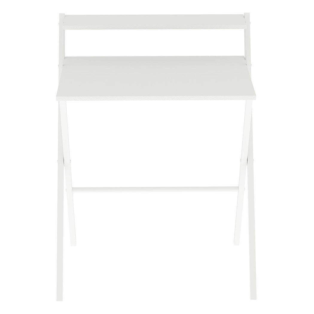 Foldable Computer Desk White Office 67.5x45x84cm
