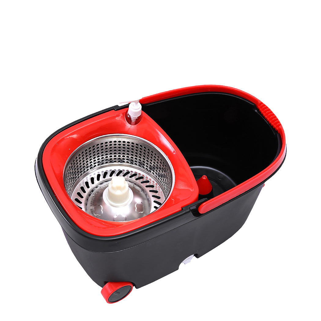 Cleanflo Spin Mop Bucket Set 360 - Black | Black colour