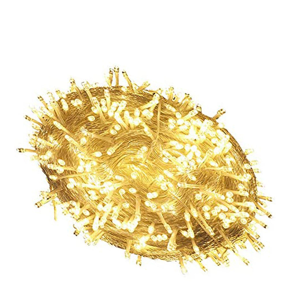 LED Curtain Fairy String Lights Wedding Warm White 500 LED | White colour