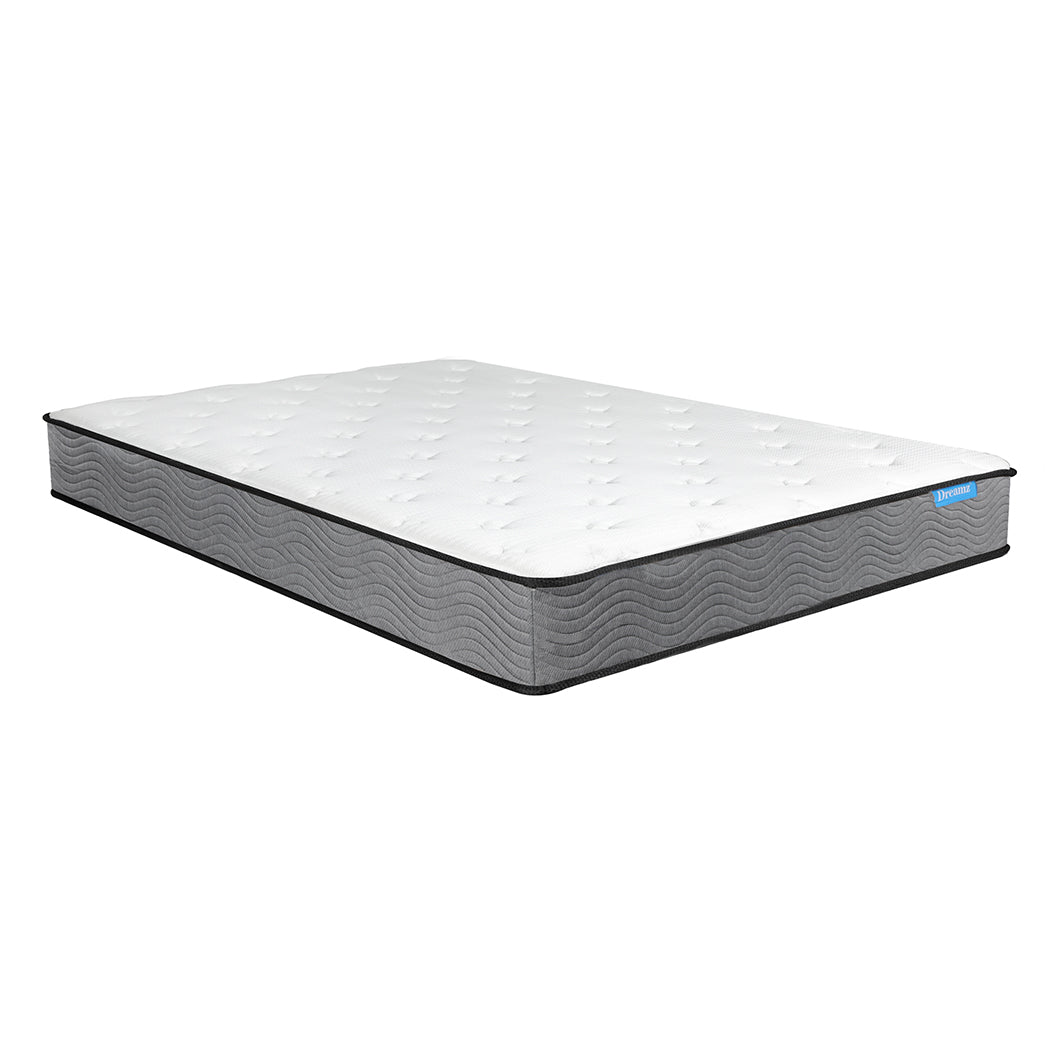 Queen Mattress Pocket Spring Pillow Top Soft Comfort Layer