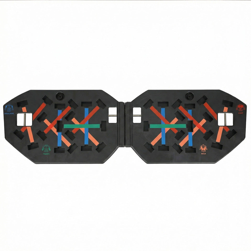 Push Up Board Set Resistance Bands Home Gym | Simpledeals