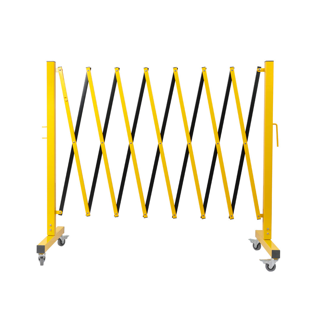 Expandable Portable Safety Barrier - Extendable Garden Gate Mobile Security 11FT