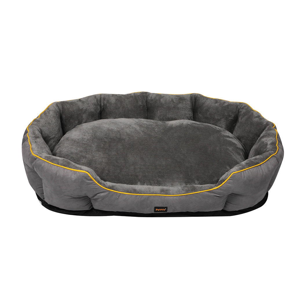 Electric Pet Heater Bed Heated Mat Cat Dog Heat Blanket Removable Cover S/M