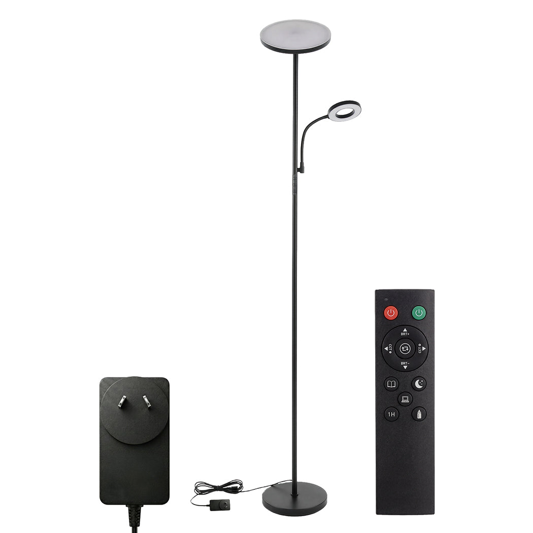 Floor Lamp 2-in-1 Reading Light Remote Timer | Simpledeals