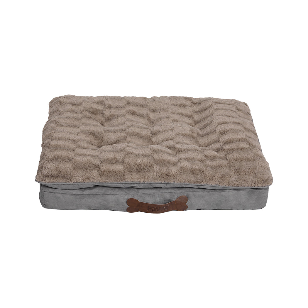 Cover Washable Orthopedic Memory - Dog Calming Bed Pet Cat Removable S Khaki Small