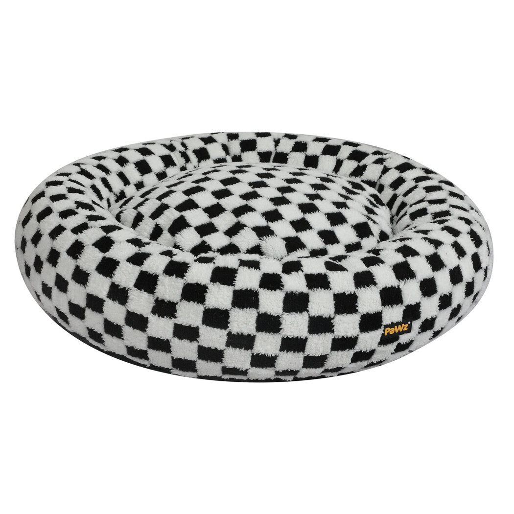 Plush Dog Bed Calming 70x70x11cm