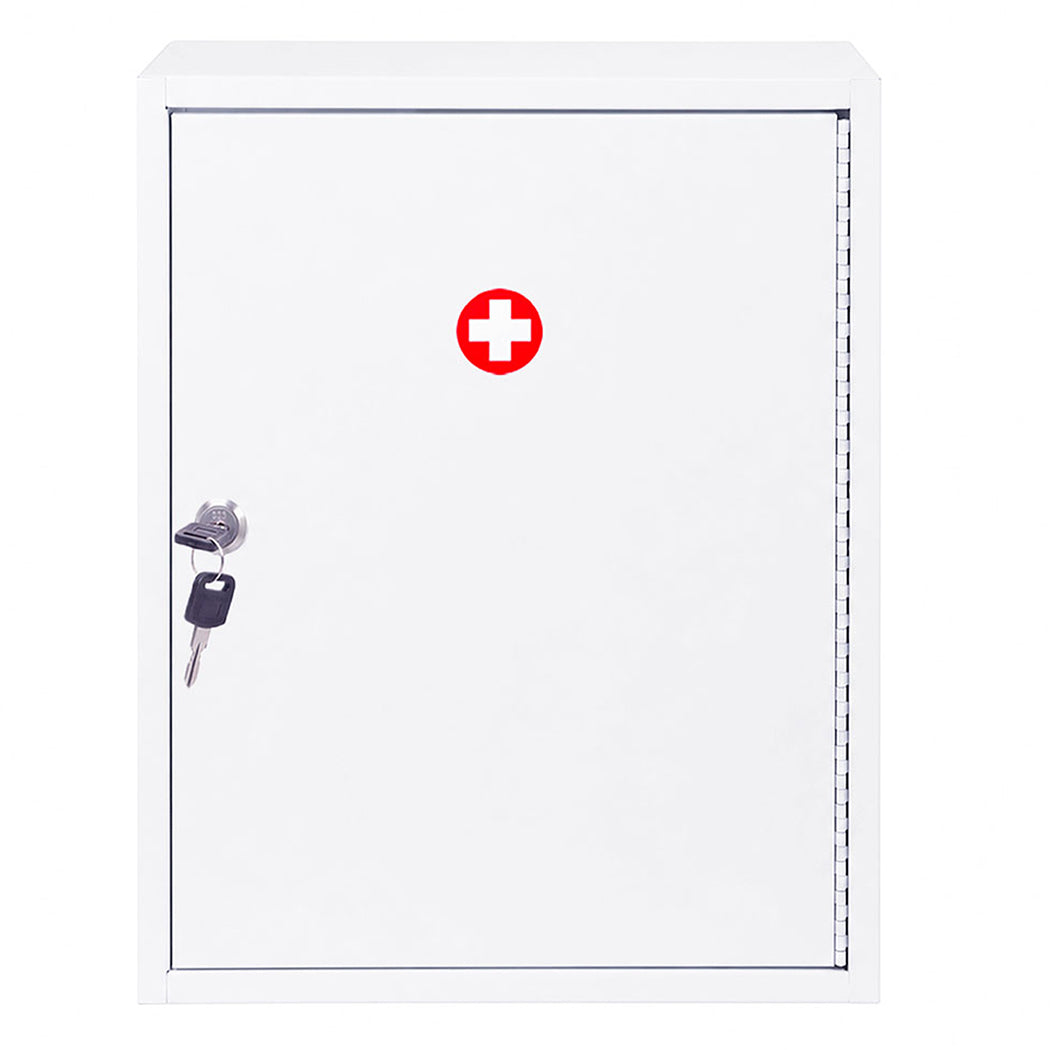 Medicine Storage Cabinet Lockable 39x32.5x14cm