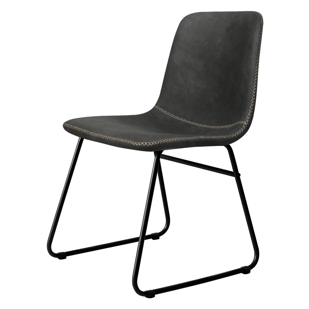 Modern 6x Dining Chairs Kitchen Table  Durable Frame Classic