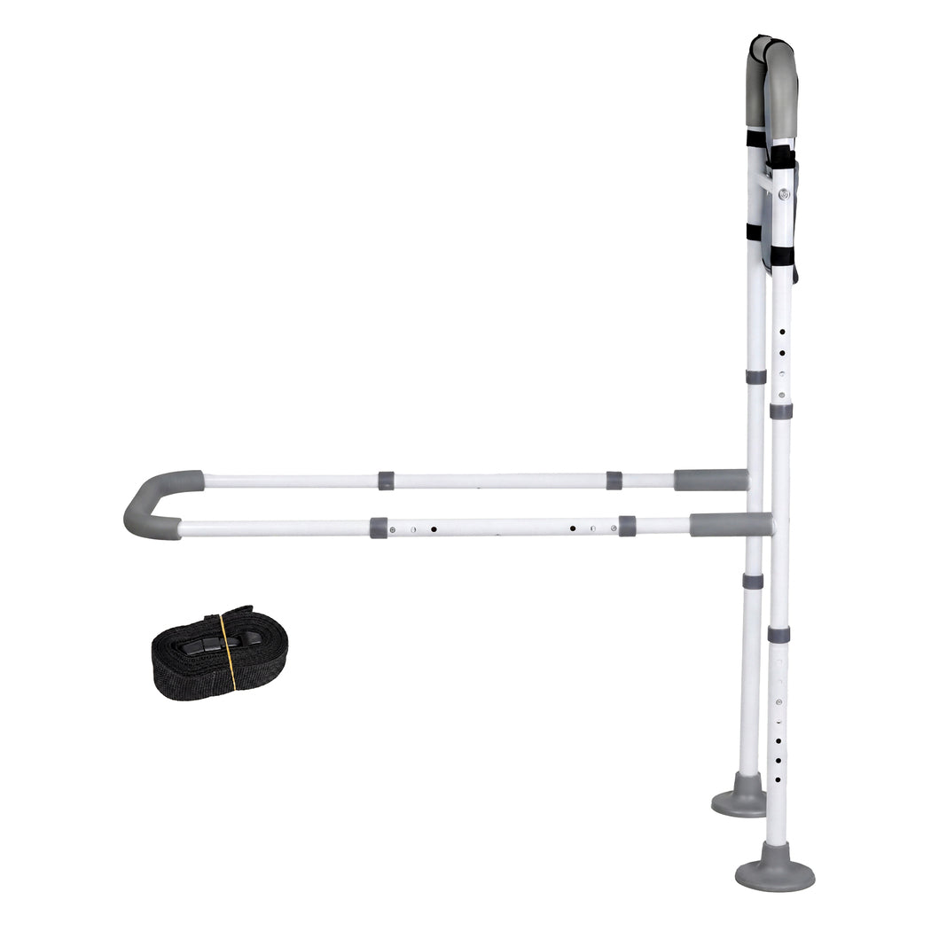 Bed Rail Elderly Adjustable Safety Handle LED Light | Simple
