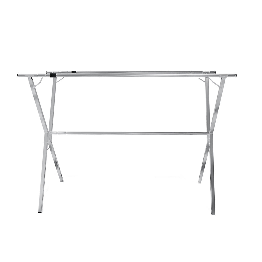 Minimalist Adjustable Clothes Drying Airer Foldable 150-200cm | id4