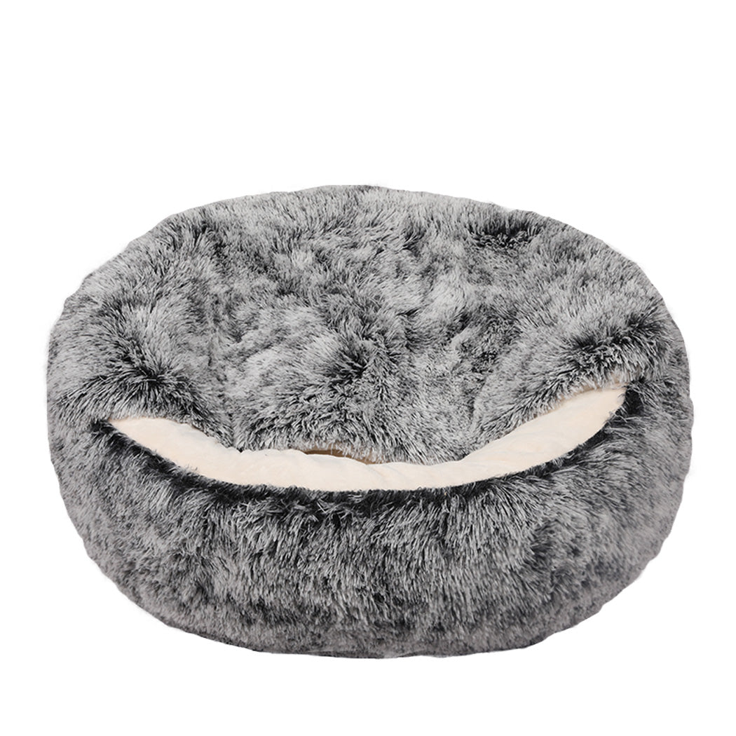 Large Plush Dog Calming Bed Warm Soft Pet Cushion Comfort Mattress