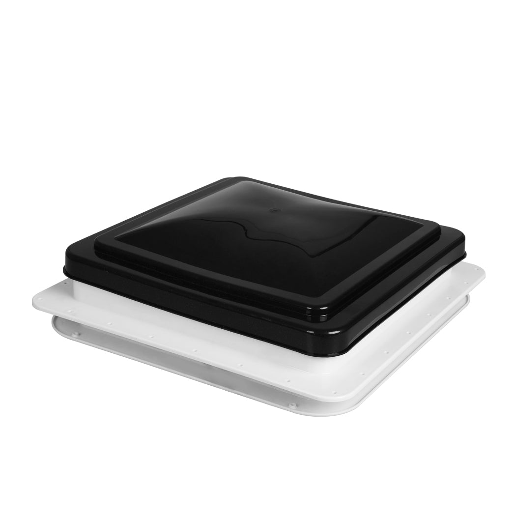 Caravan Roof Vent 12V Fan RV Black | Black colour