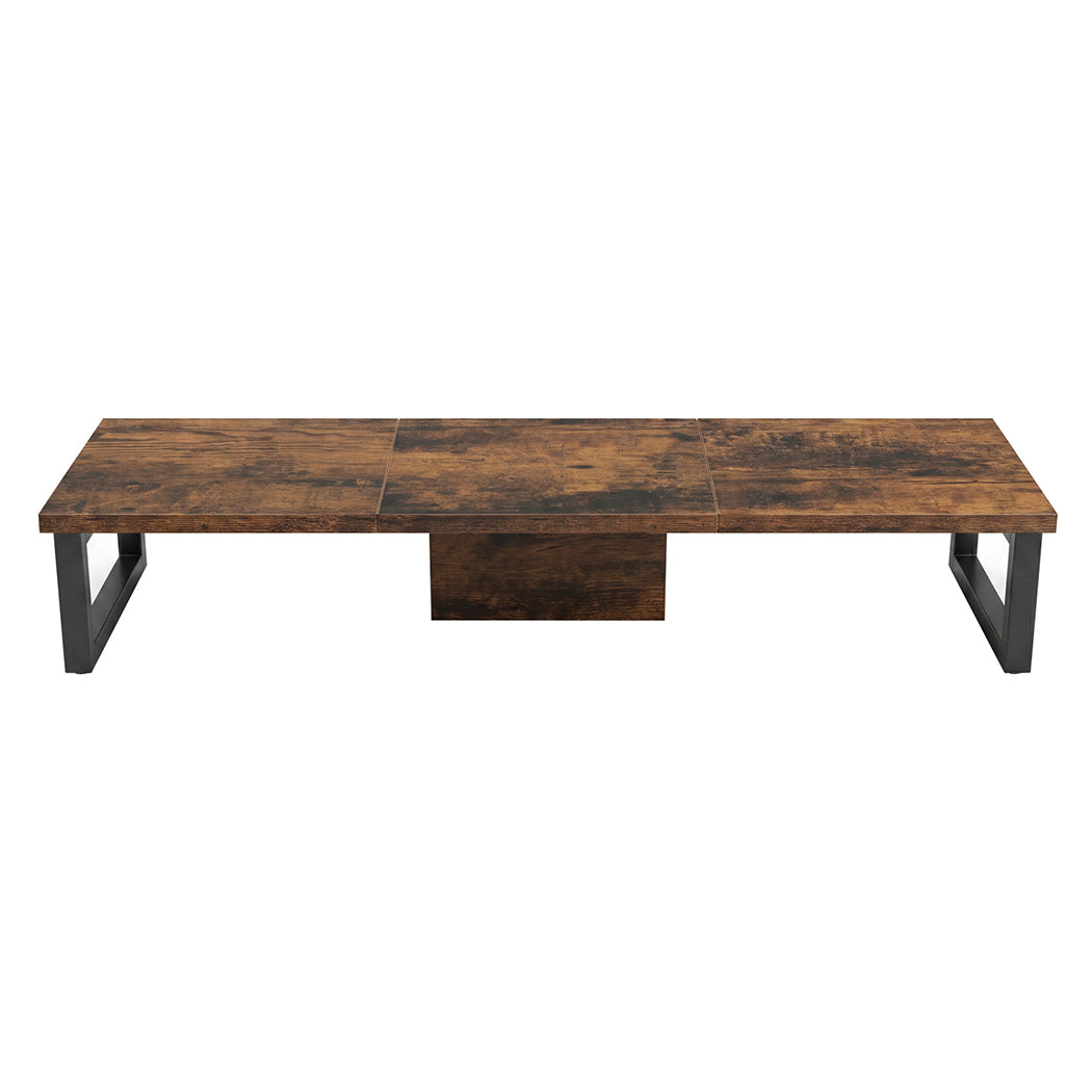Dual Monitor Stand 90cm Ergonomic Desk Riser | Simpledeals
