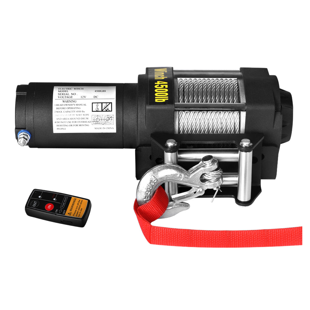 SC9 id - Electric Winch 4500LBS/2041KG 12V Wireless