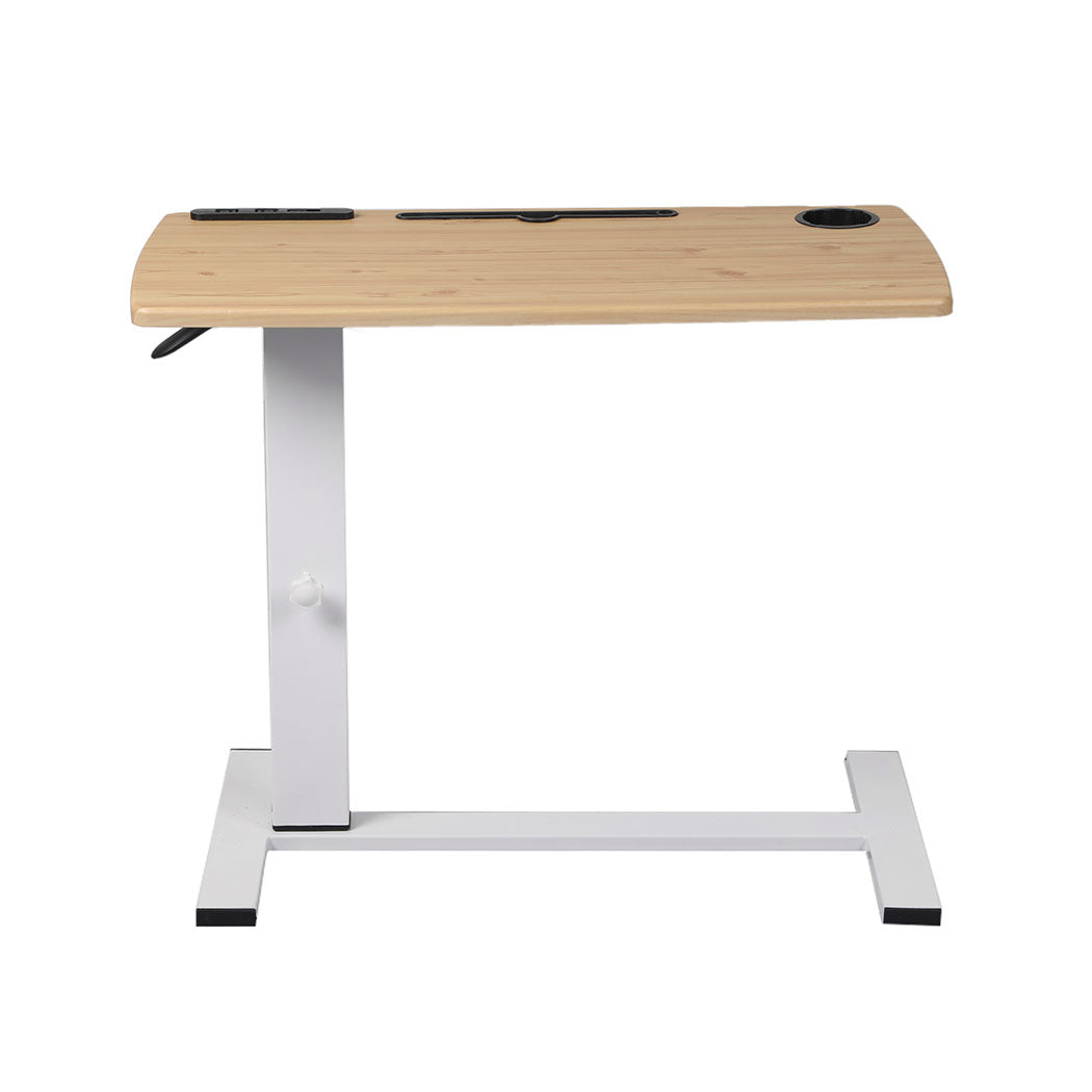 id4 - Premium Standing Desk Height Adjustable Oak  Durable Frame Classic