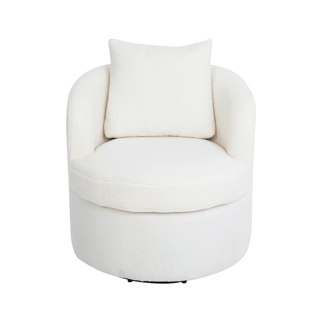Premium Fleece Swivel Chair  Comfortable Design Classic Durable