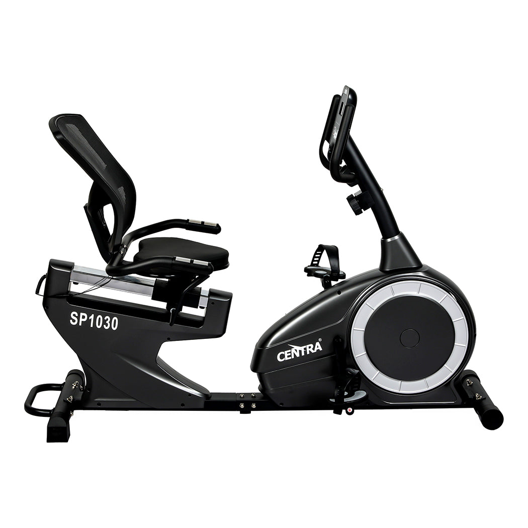 Recumbent Bike Adjustable Resistance 158x68x111cm