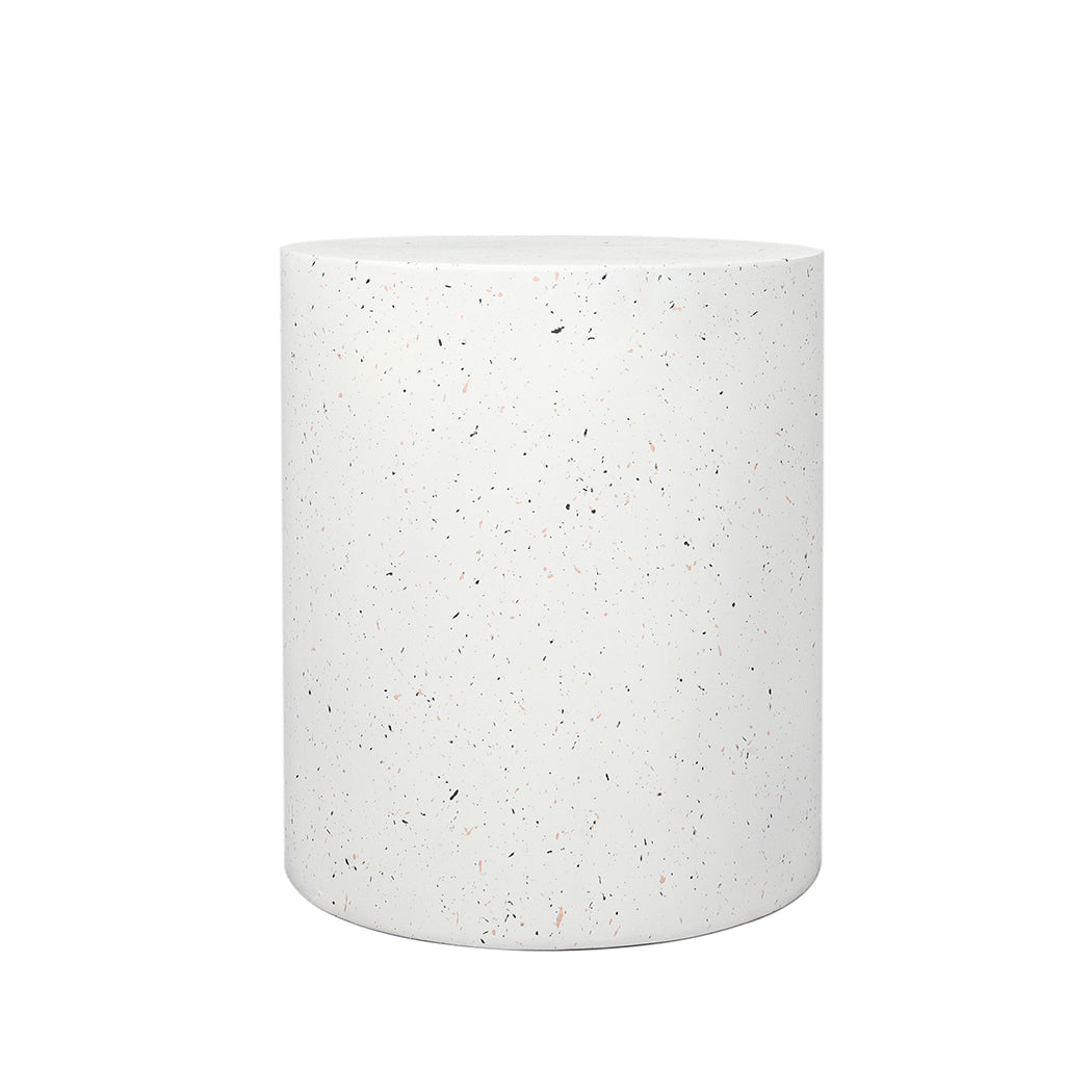 Round Terrazzo Side Table 39.5x39.5x47cm