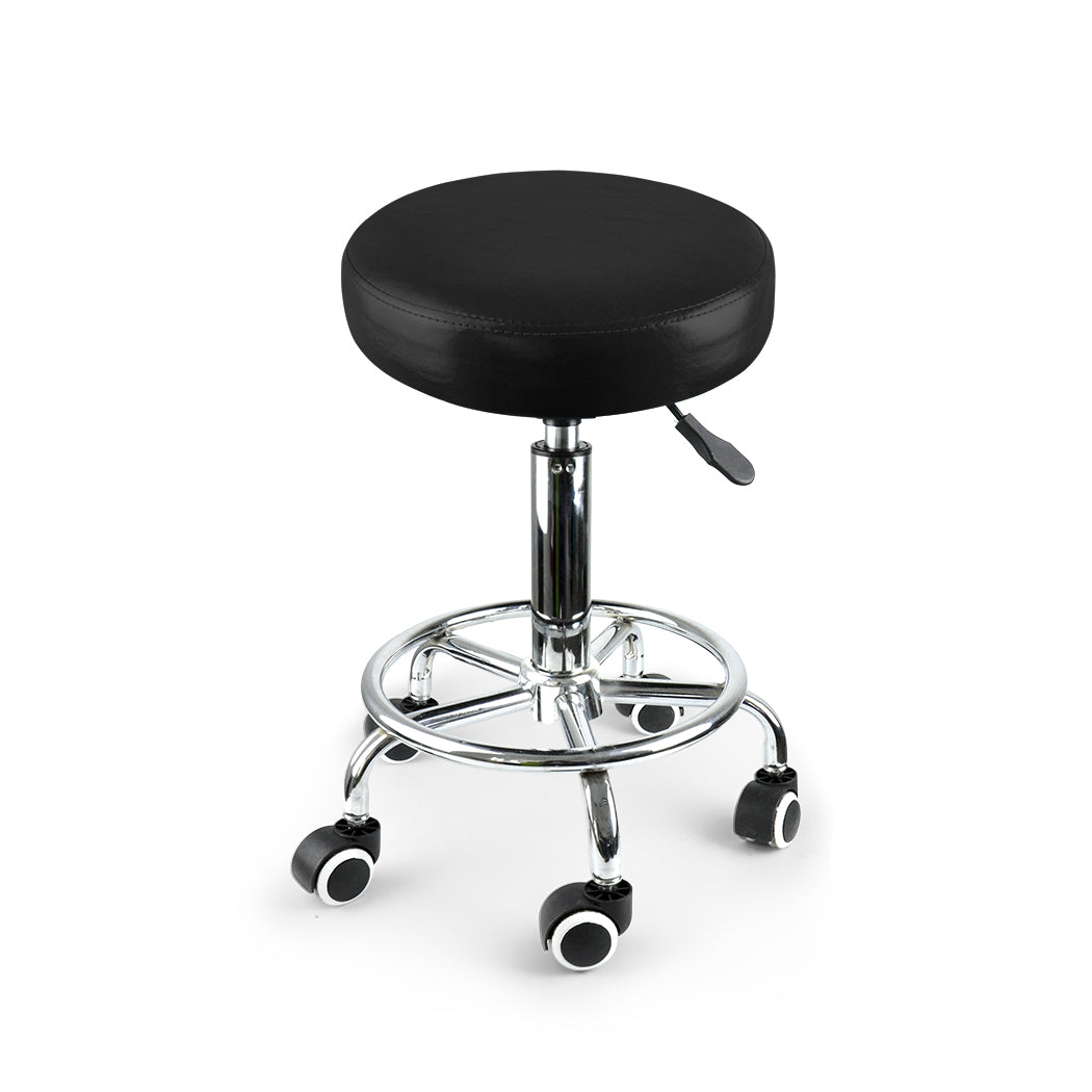 Versatile 4x Swivel Salon Barstool Hairdressing  Easy Assembly | id11&12
