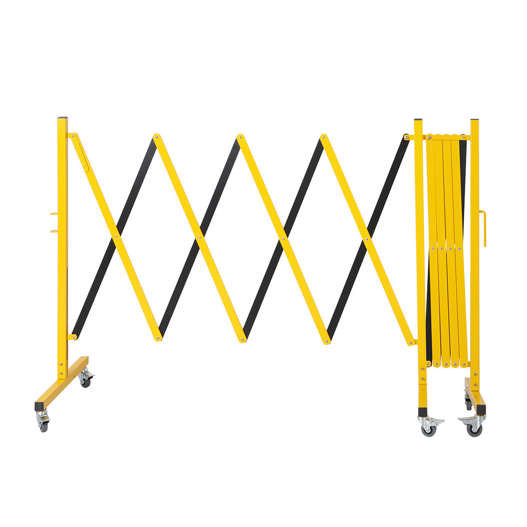Expandable Portable Safety Barrier - Extendable Garden Gate Mobile Security 16FT