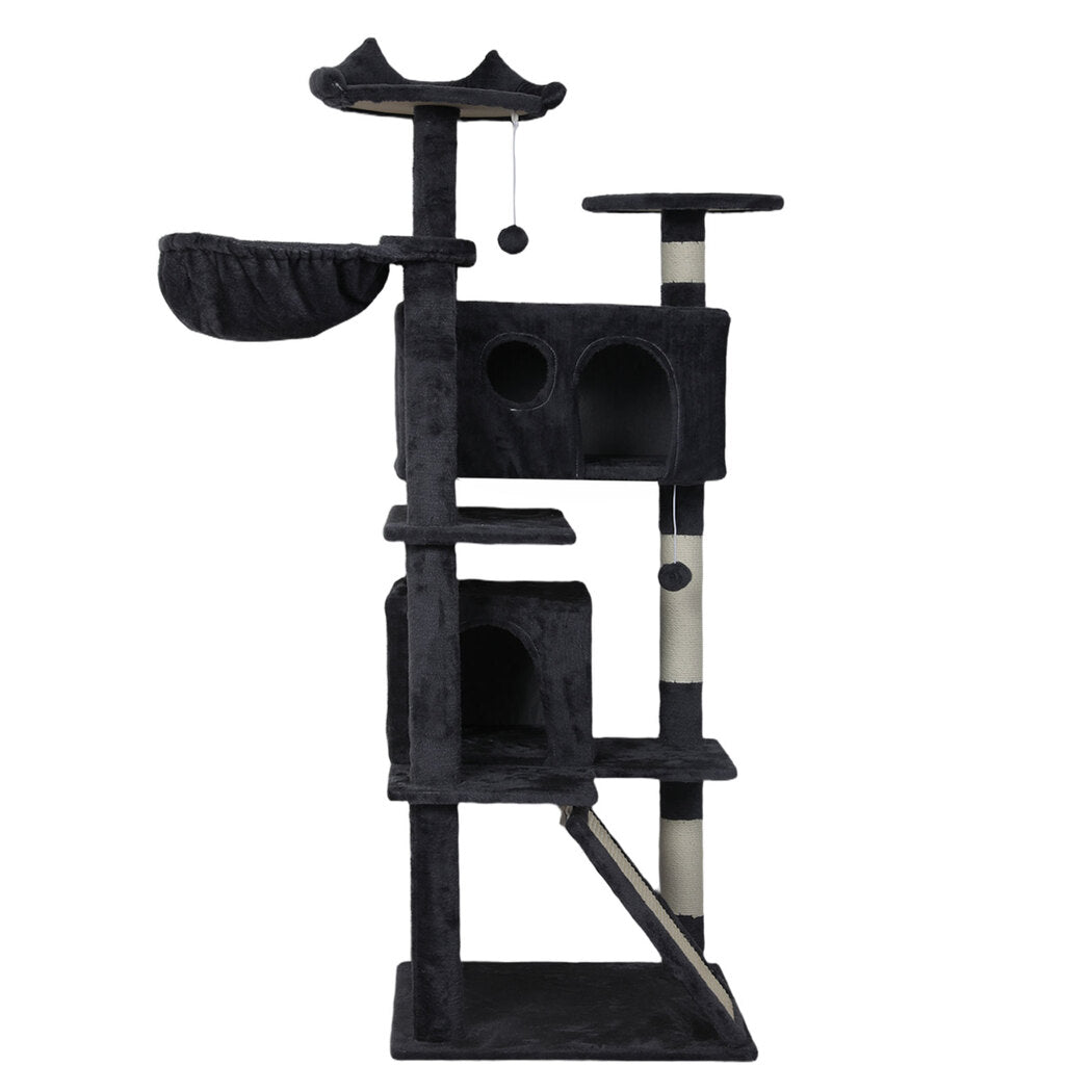 Cat Tree Scratcher Multi-Level 50x50x145cm