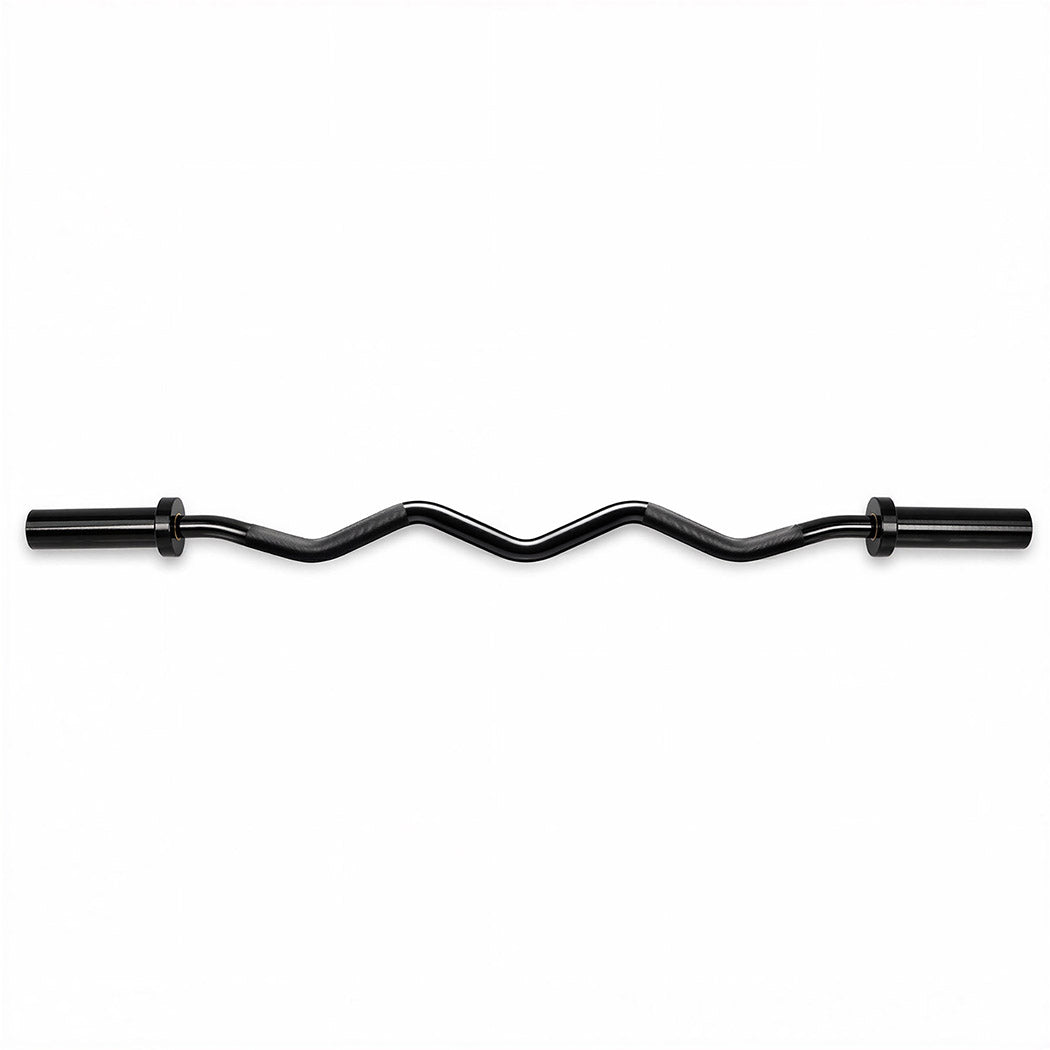 Olympic EZ Curl Bar 120cm 810lbs Alloy Steel | Simpledeals
