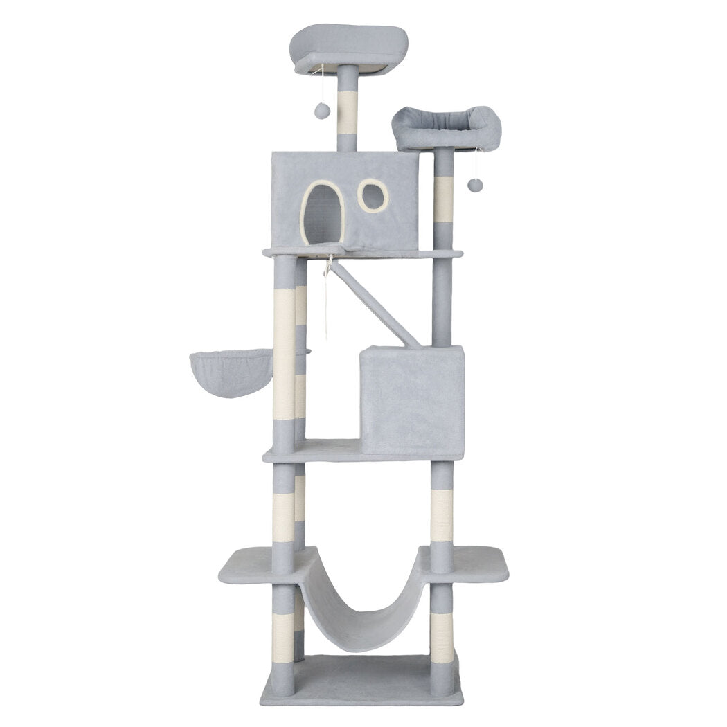 Cat Tree Scratching Post Tower 50x60x206cm