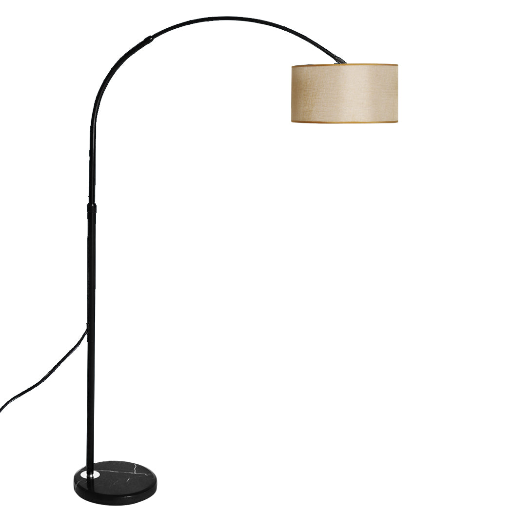 Modern LED Floor Lamp Grey Reading Light Home Lighting