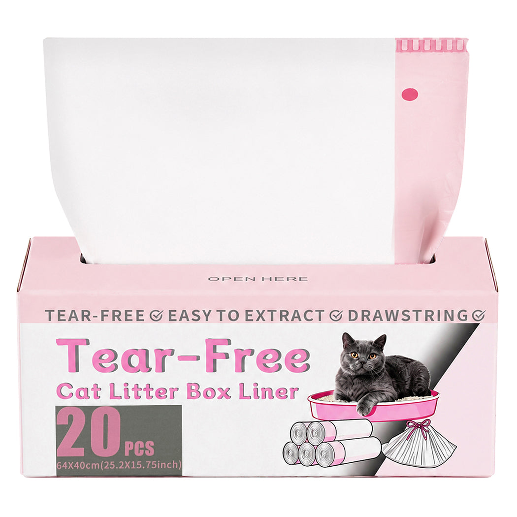 Cat Litter Bags Drawstring Large 64x40cm