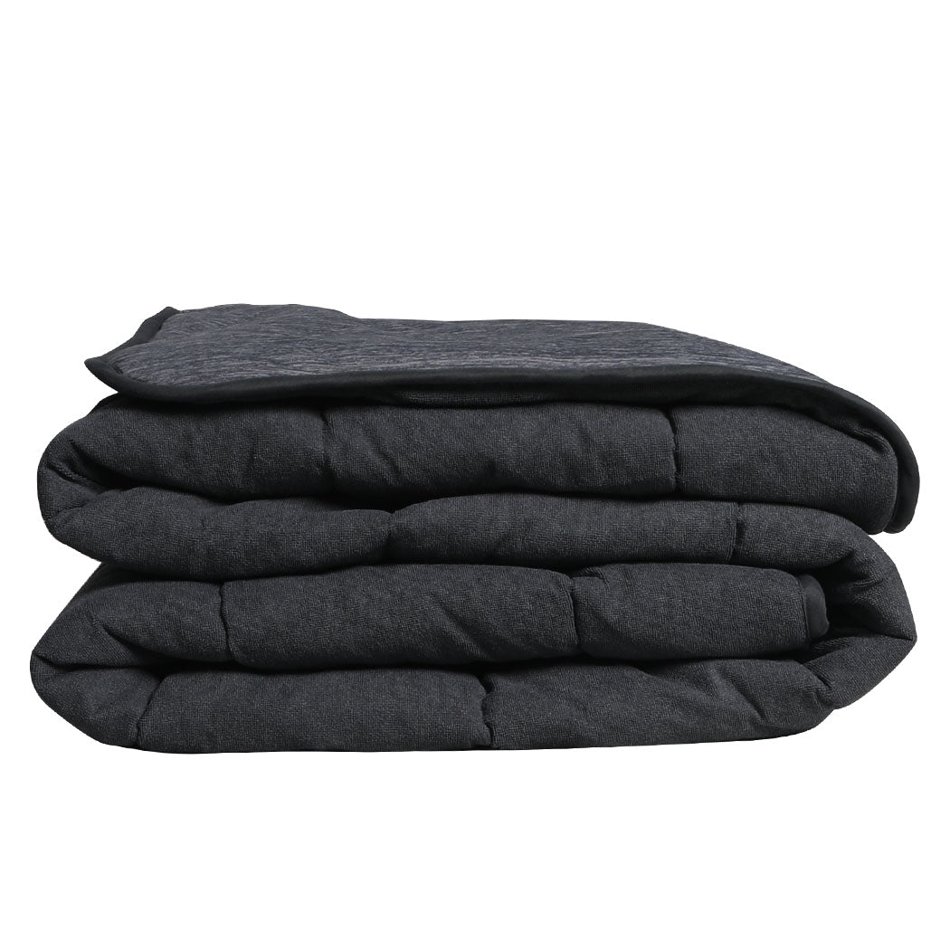 Bed & Bath - Quilt Duvet Doona Single Size Soft Cooling Fibre Summer Autumn150GSM