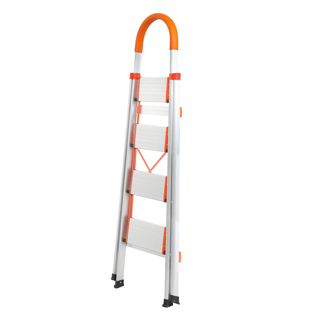 4 Step Ladder Folding Aluminium