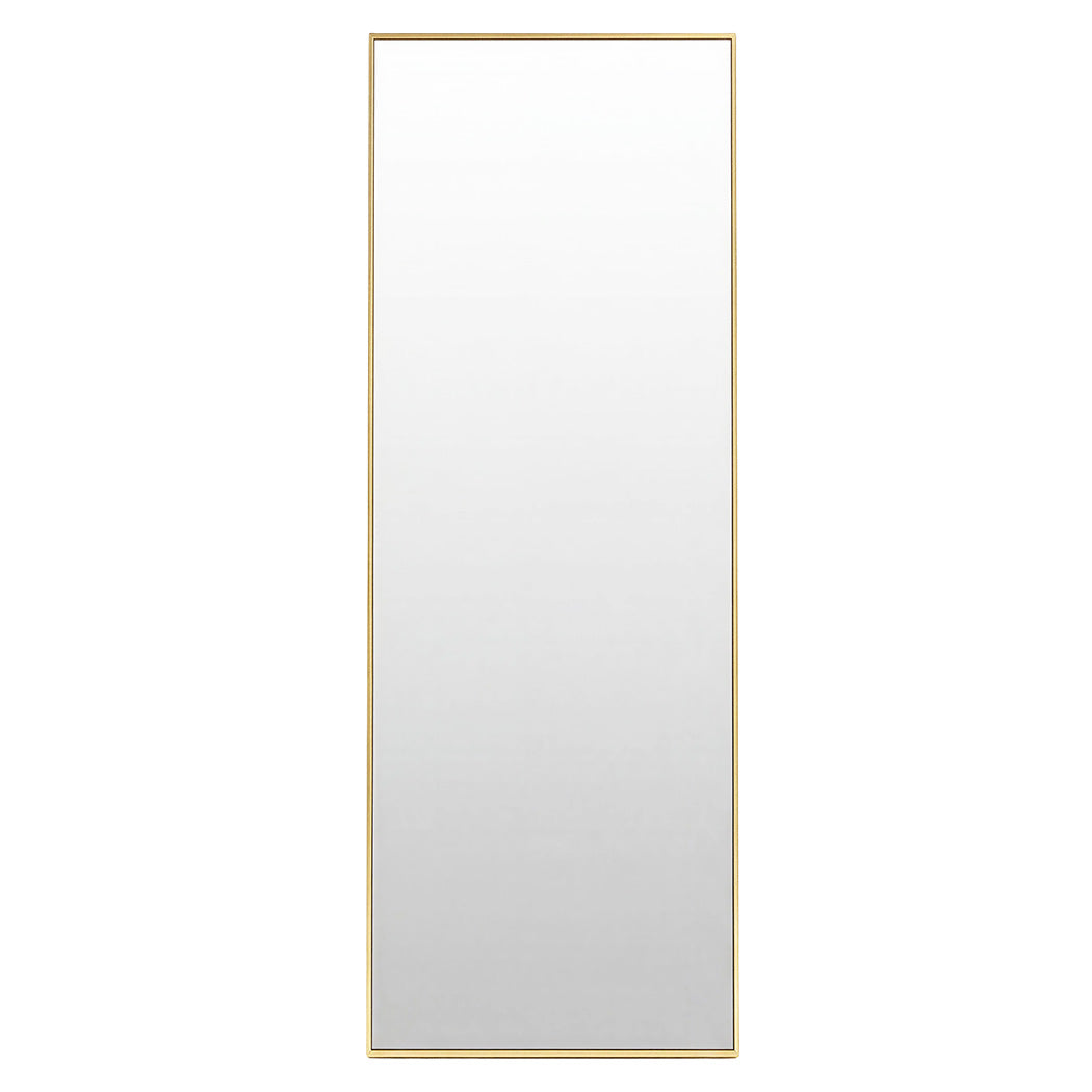 Full Length Mirror 165x60cm Gold Floor Standing | Simpledeals