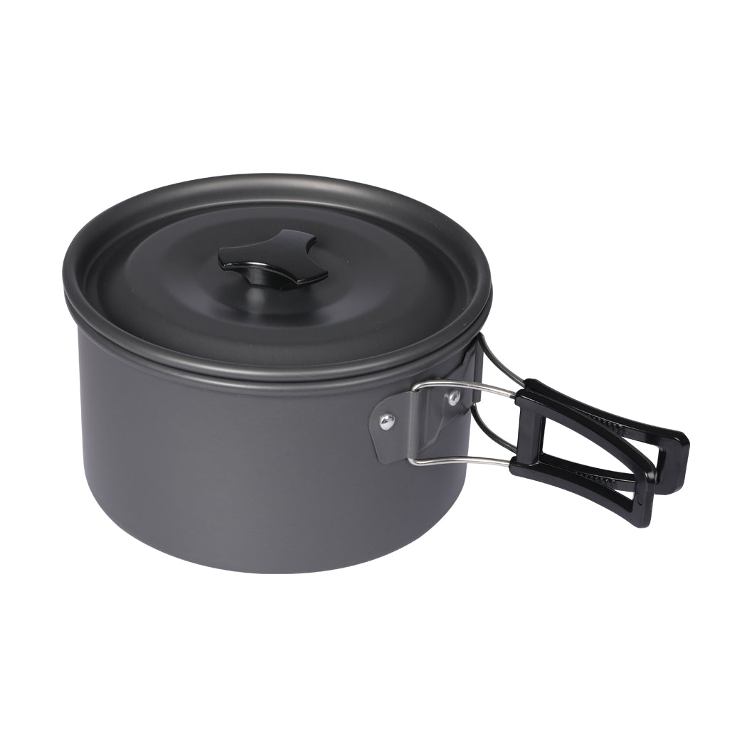 Camping Cookware Set Stainless Steel 195x55cm