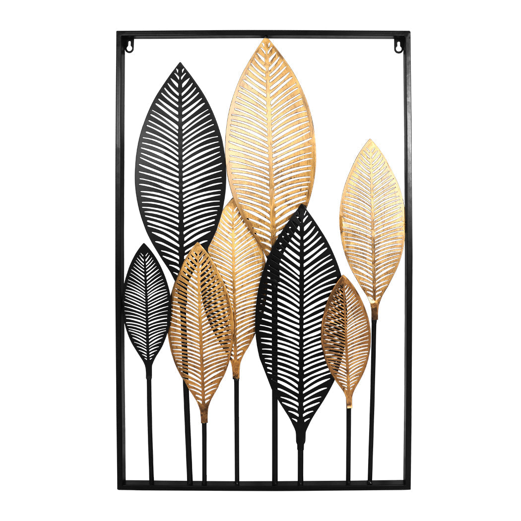 Home Decor - Home Decor Large Metal Wall Art Hanging Leaf Tree