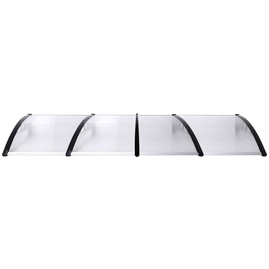 Sun Shield Diy - Window Door Awning 1x4M Transparent UV Rain Cover Outdoor Canopy Panel