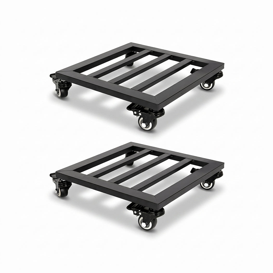 Plant Pot Trolley Caddy 172kg 2 Pack | Simpledeals