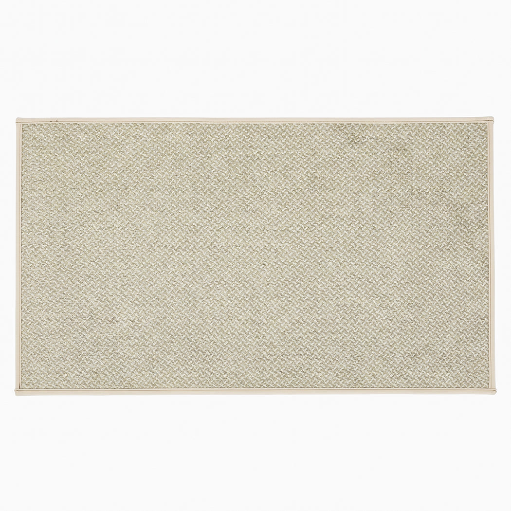 Front Door Mat Non Slip Brown 76x43cm