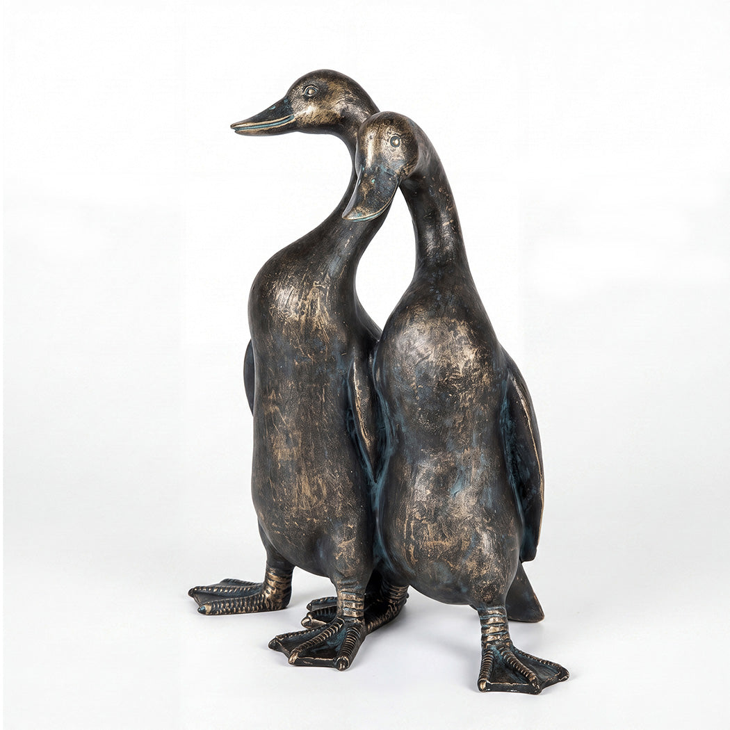 Duck Garden Statue Resin Antique Bronze | Simpledeals