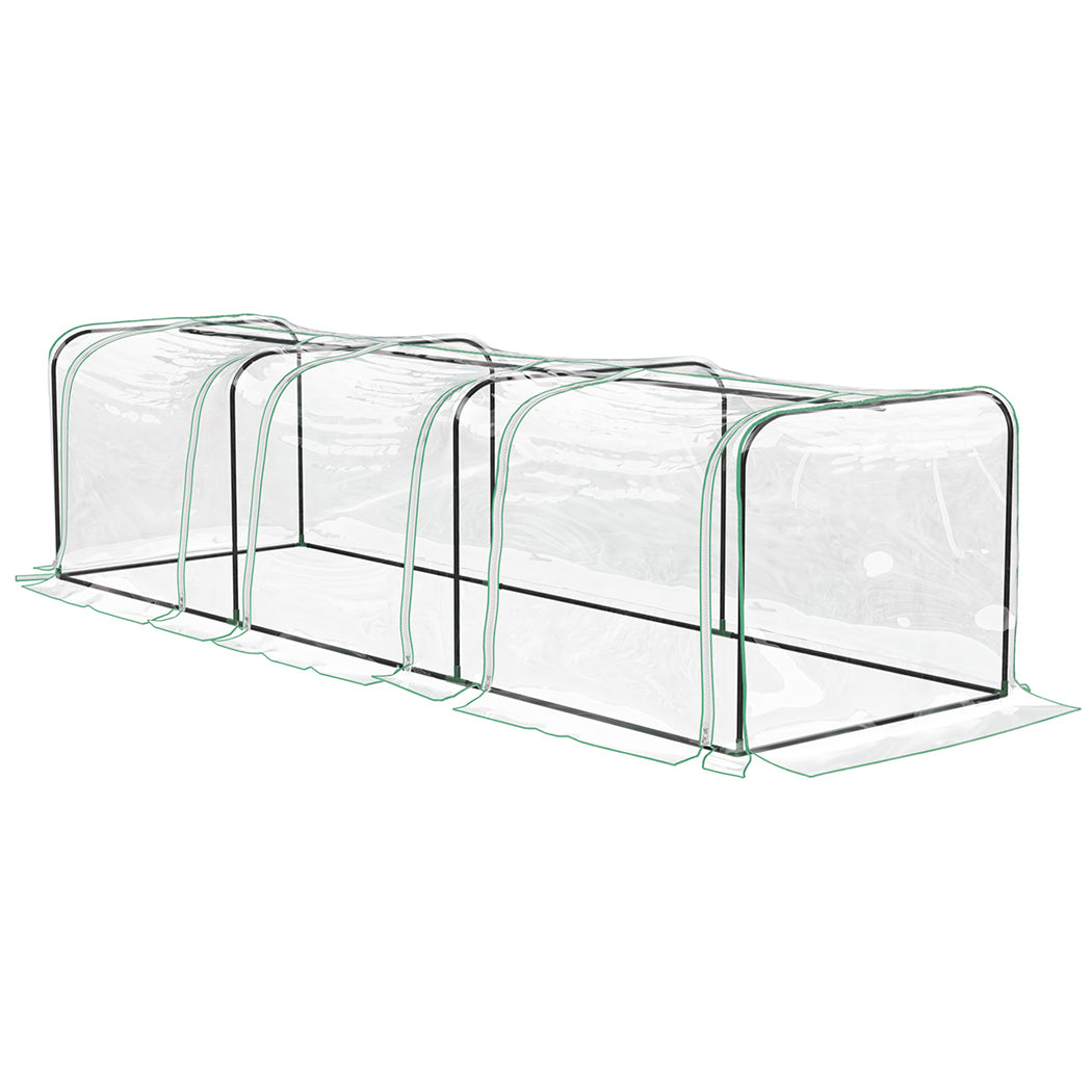 Greenhouse Tunnel Transparent Cover 80x80cm