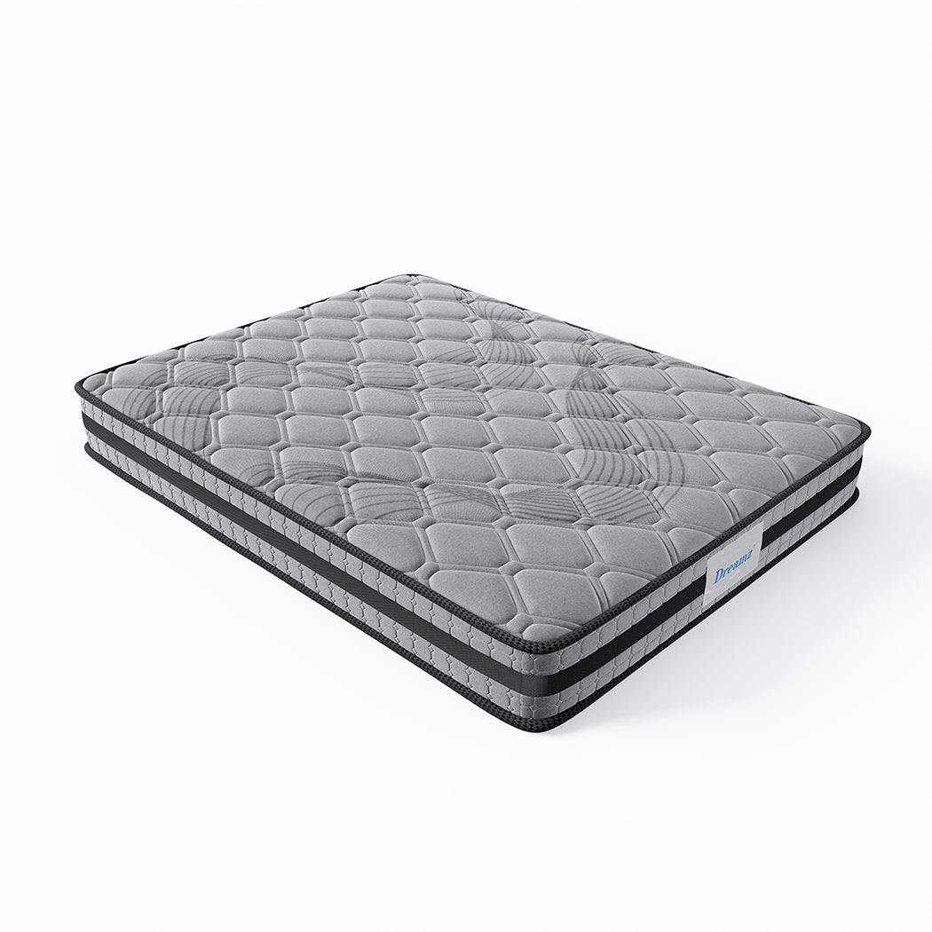22cm Thick Zoned Support with High-Density Foam Mattress