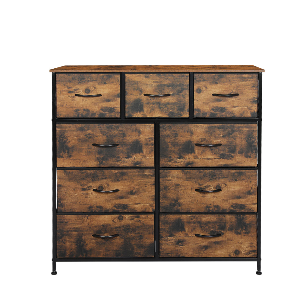 Storage Cabinet Tower Brown 100x30x99cm