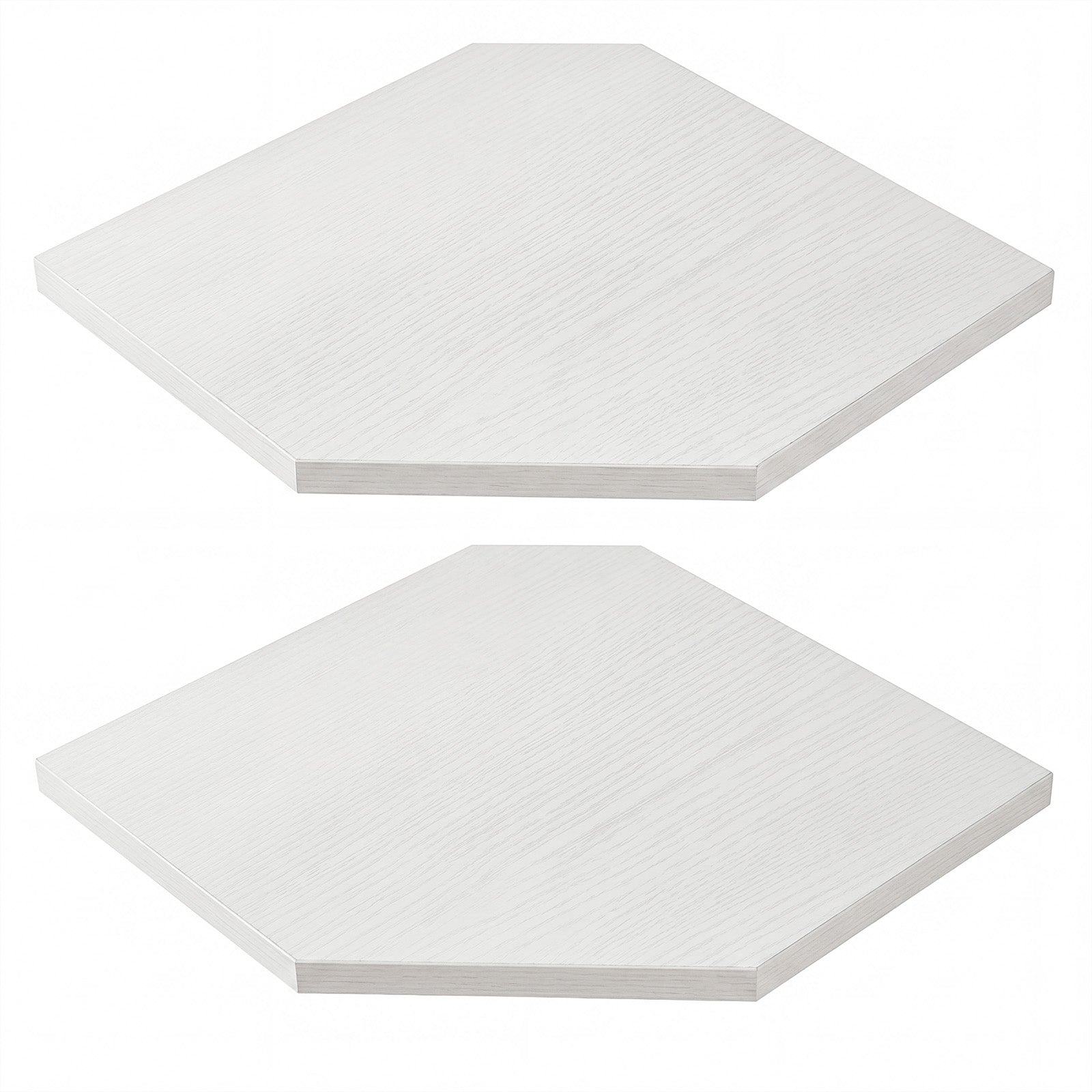 Floating Corner Shelves Wall Mounted 2pc | Simpledeals