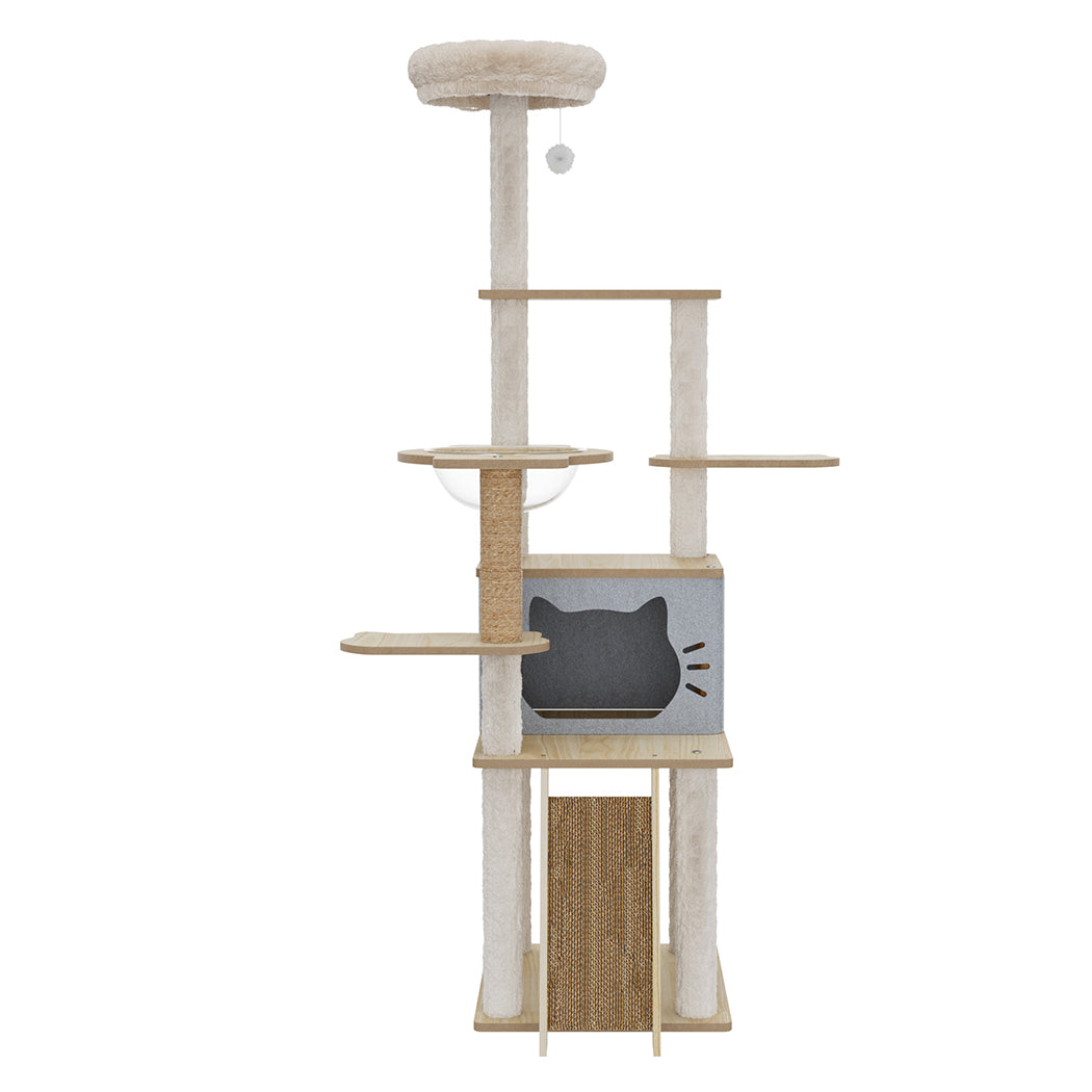 Cat Tree Tower Large Scratcher 50x40x160cm