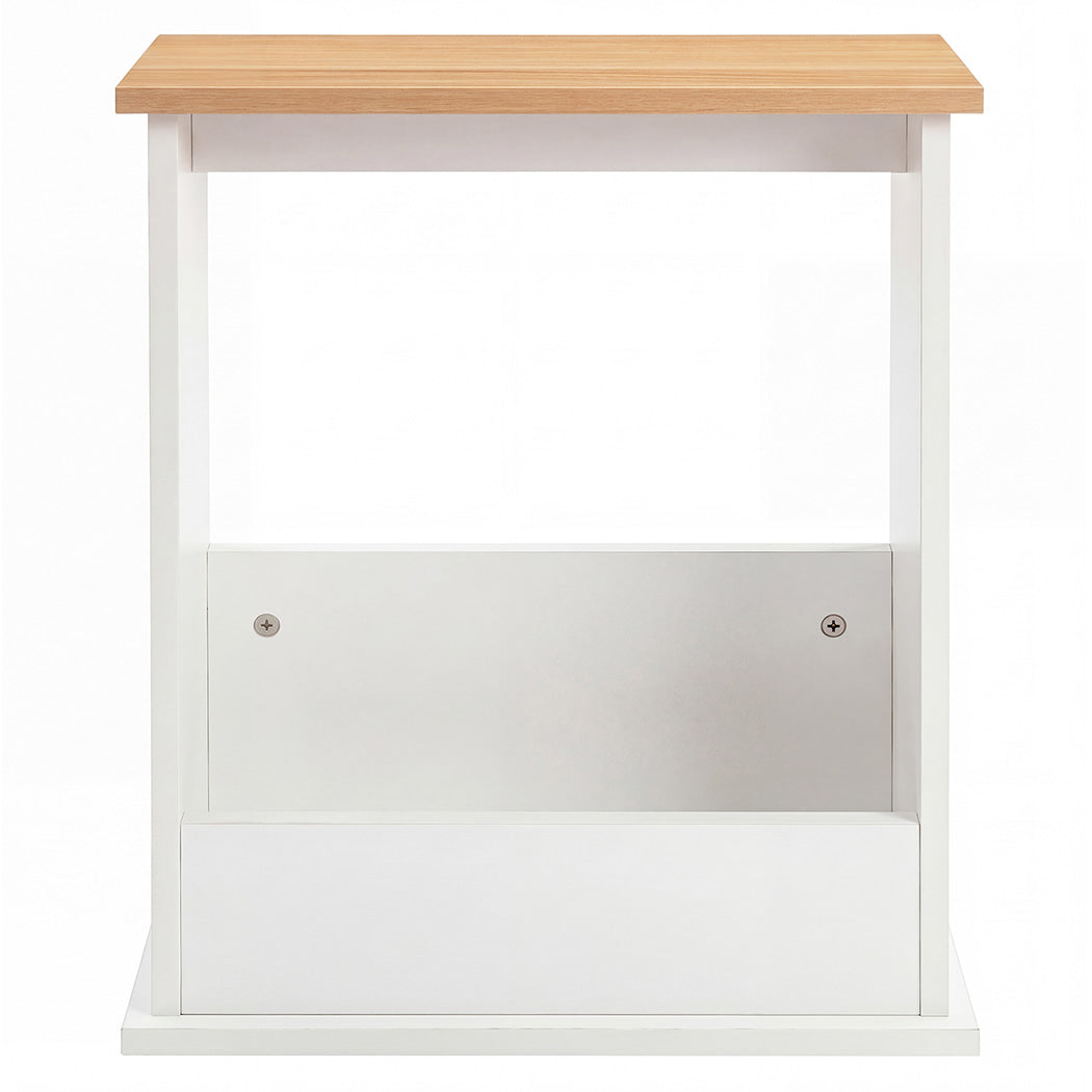 Slim Side Table Magazine Rack Storage | Simpledeals