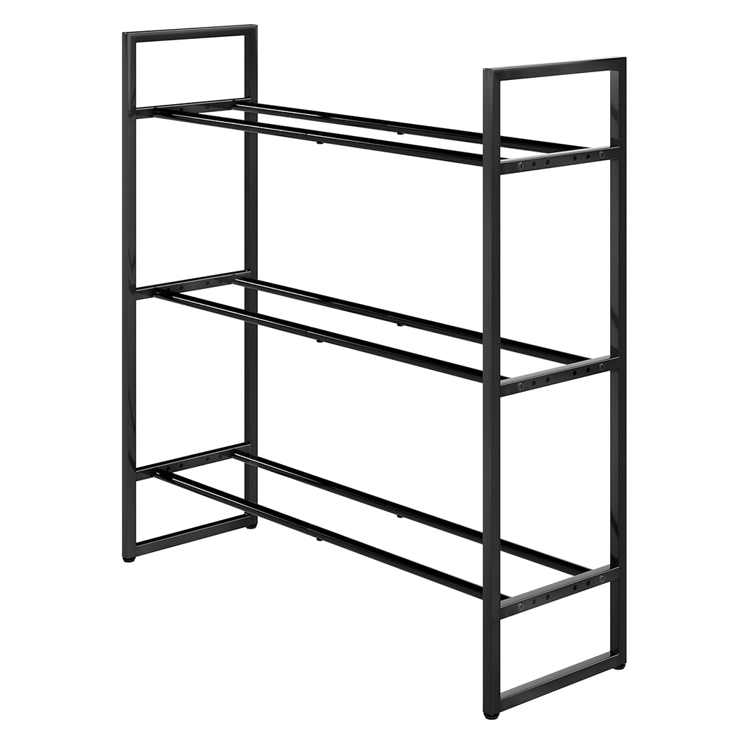 Dumbbell Rack 3 Tier Storage 80x25x80cm